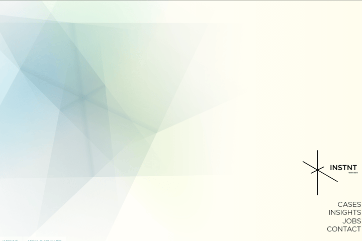 INSTNT with RTT website preview